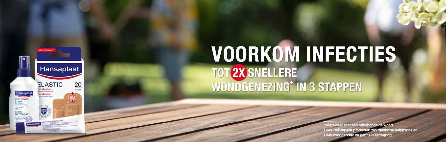 Wondjes sneller laten genezen | Hansaplast